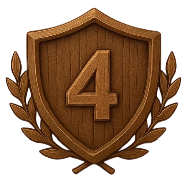 #4 Badge